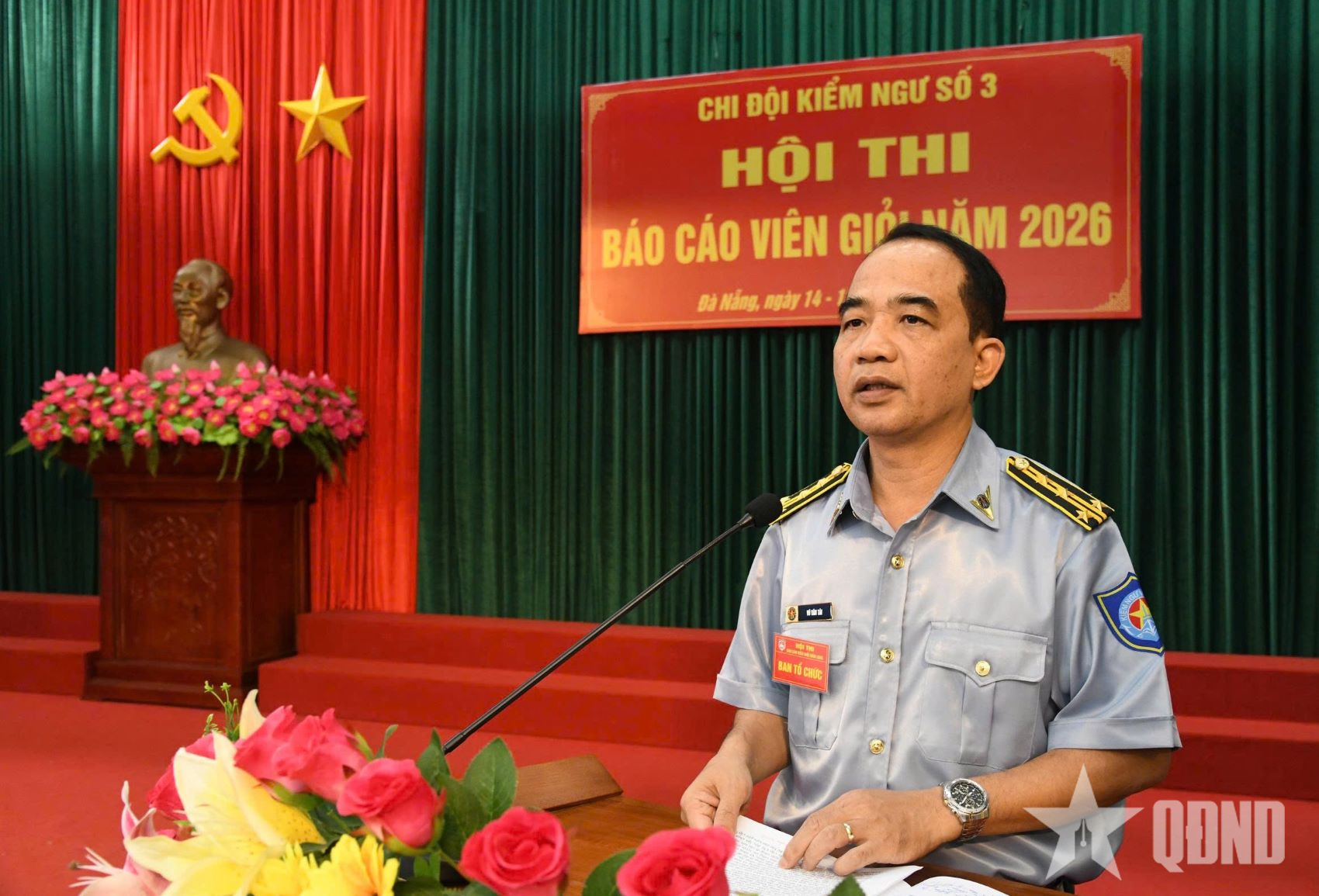 Chi đội Kiểm ngư số 3: Hội thi Báo cáo viên giỏi năm 2026

